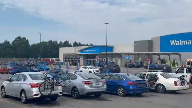At the very least 11 folks stabbed at a Walmart in Michigan
