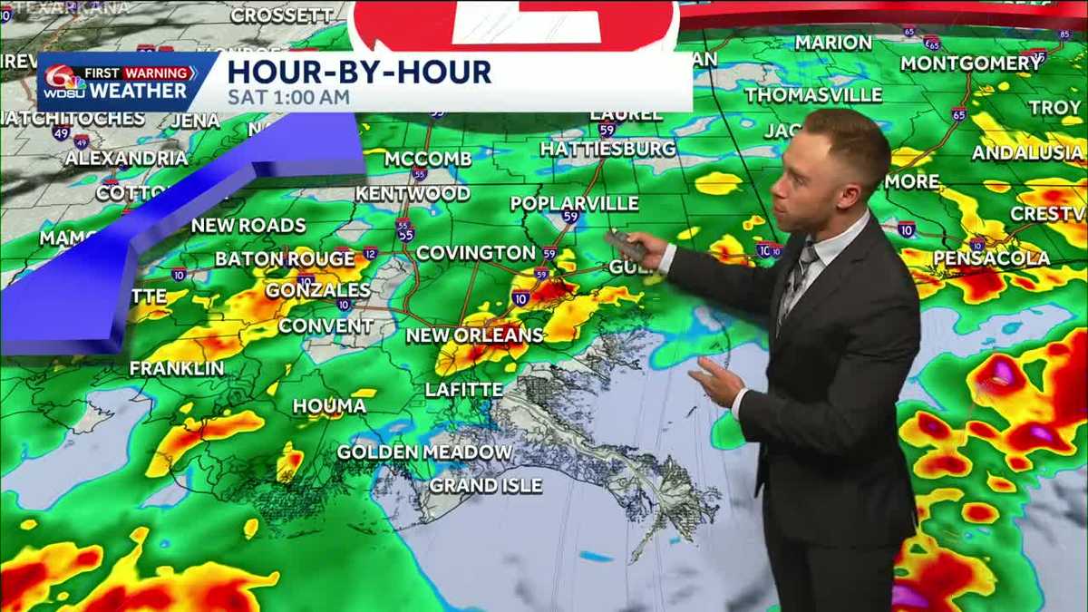 Alert Day: Localized heavy rain tonight before a cool, gorgeous weekend!