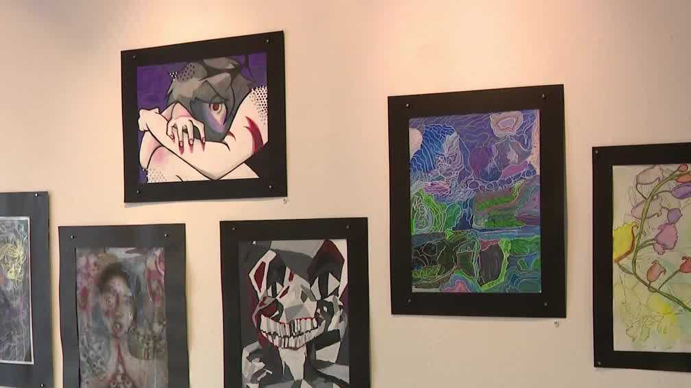 Omaha high schoolers showcase their art, inspiration