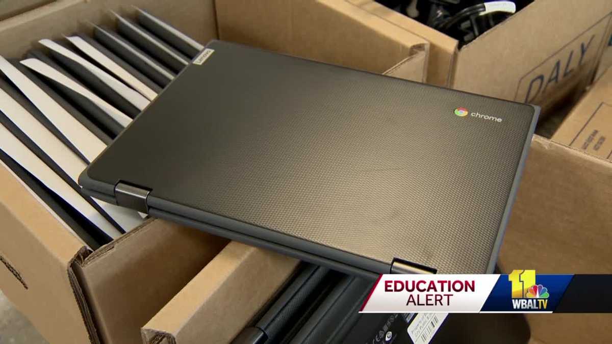 Baltimore City schools students must return laptops to graduate