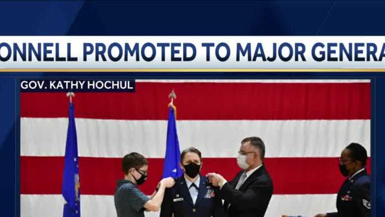 Female leader of New York Air National Guard promoted to two star general