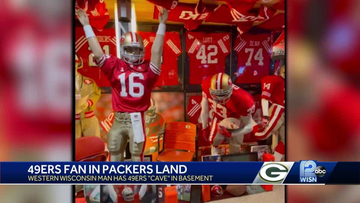 49ers superfan dwells deep in Green Bay territory