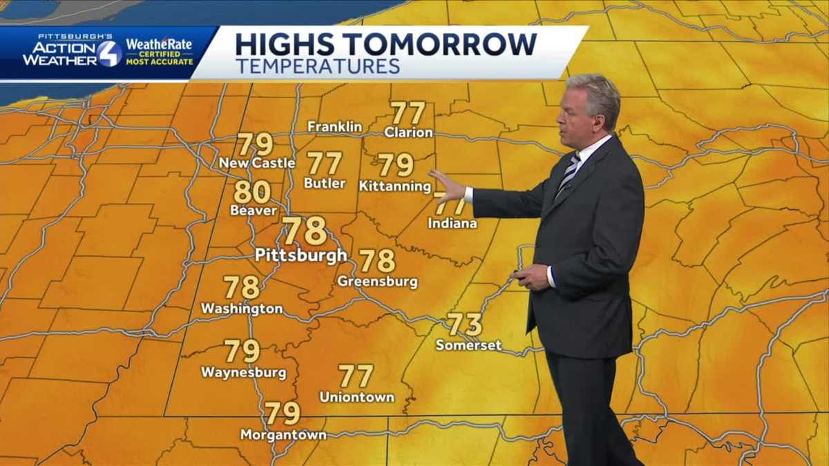 Temps climbing into the 80s this week