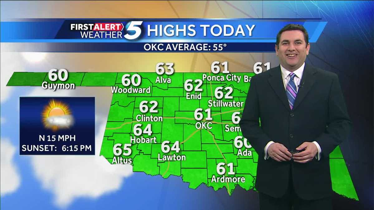 Forecast: Saturday looks mostly sunny with highs in the 60s