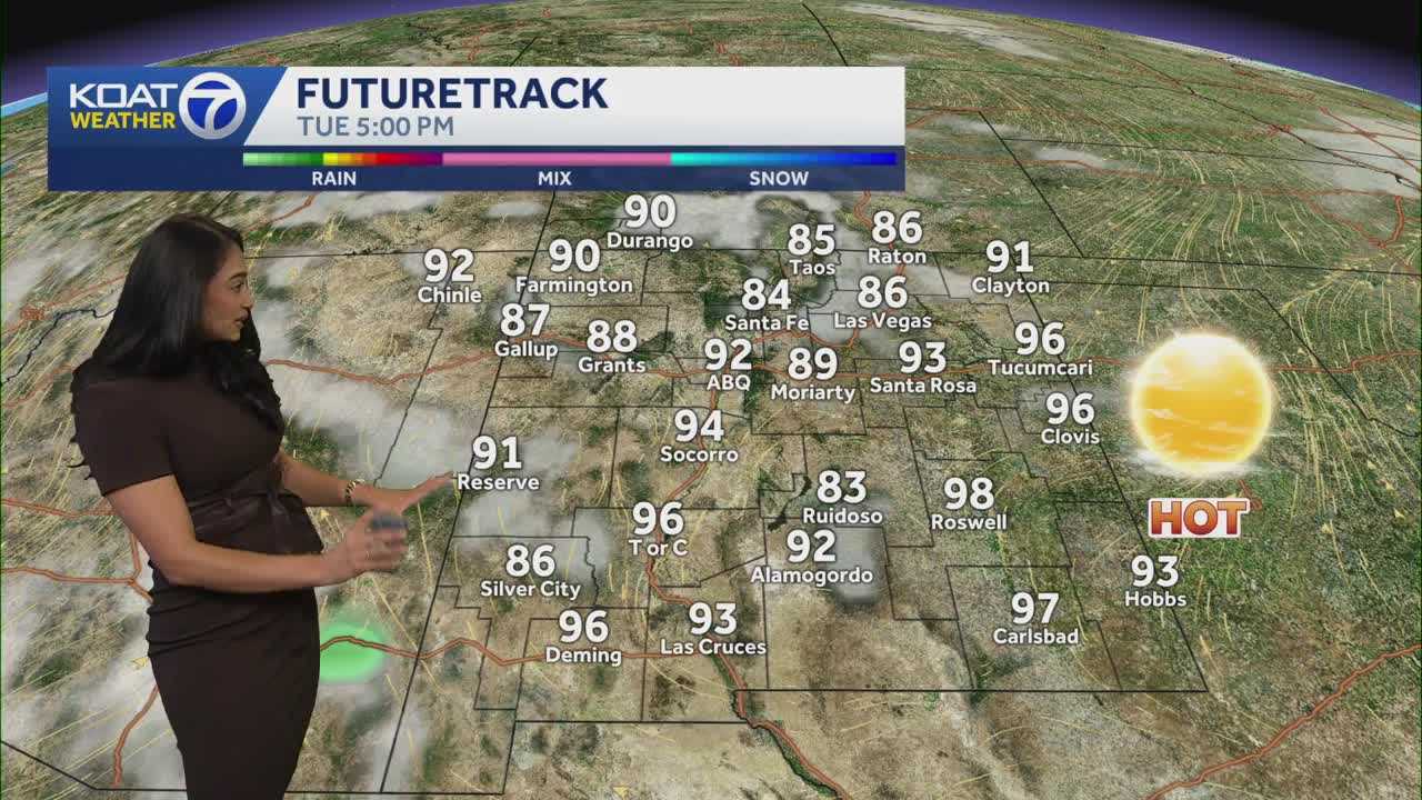 Warm Mother's Day With A Few Storms.