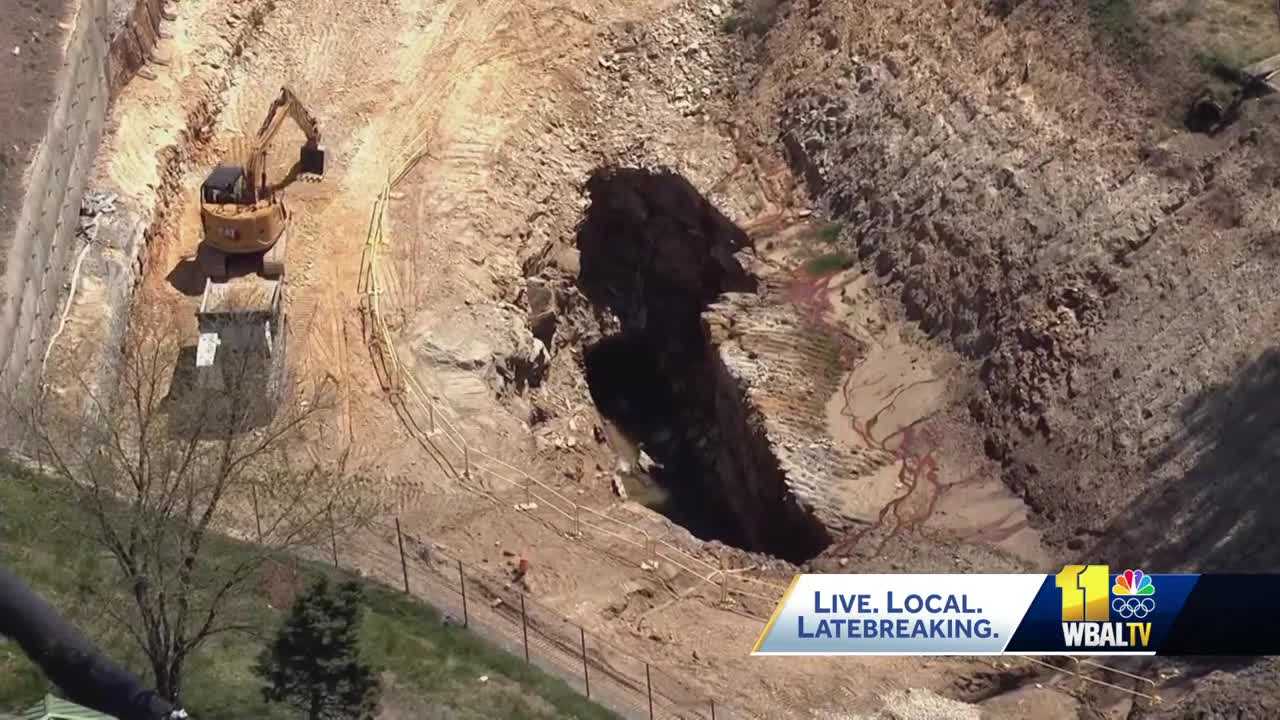Lake Montebello sinkhole still unstable, work ongoing - Vimarsana News
