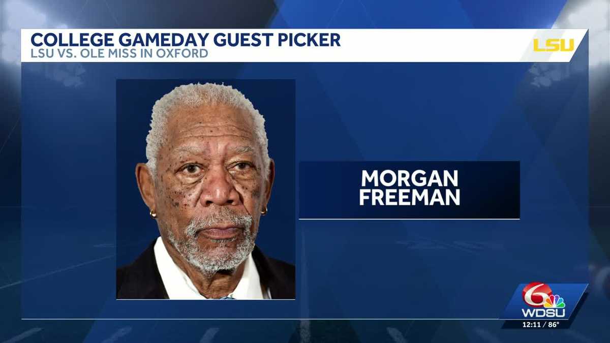 Morgan Freeman to appear as ESPN College GameDay guest picker in Oxford