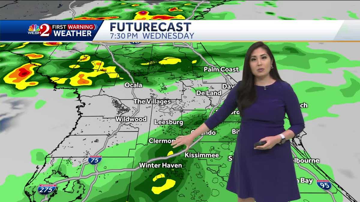 Showers and Storms This Afternoon