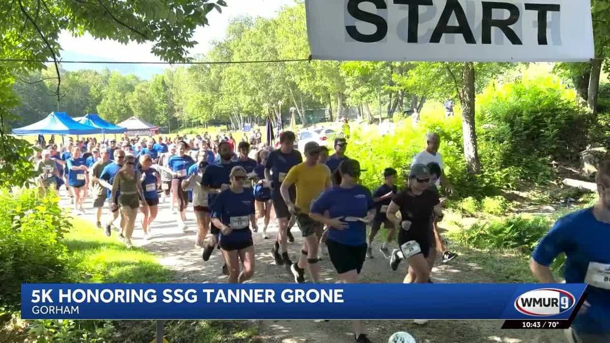 Runners gather for SSG Tanner Grone Memorial 5K - WMUR