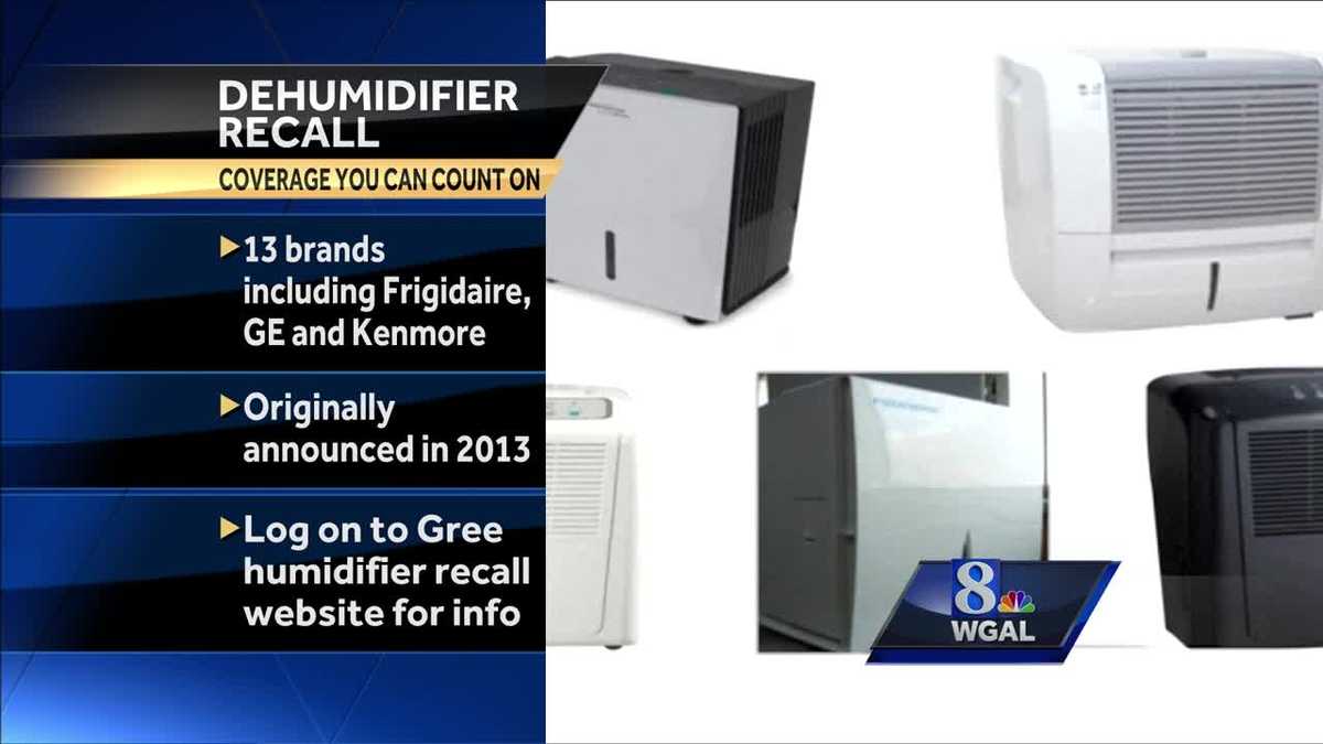 RECALL Several dehumidifier brands recalled