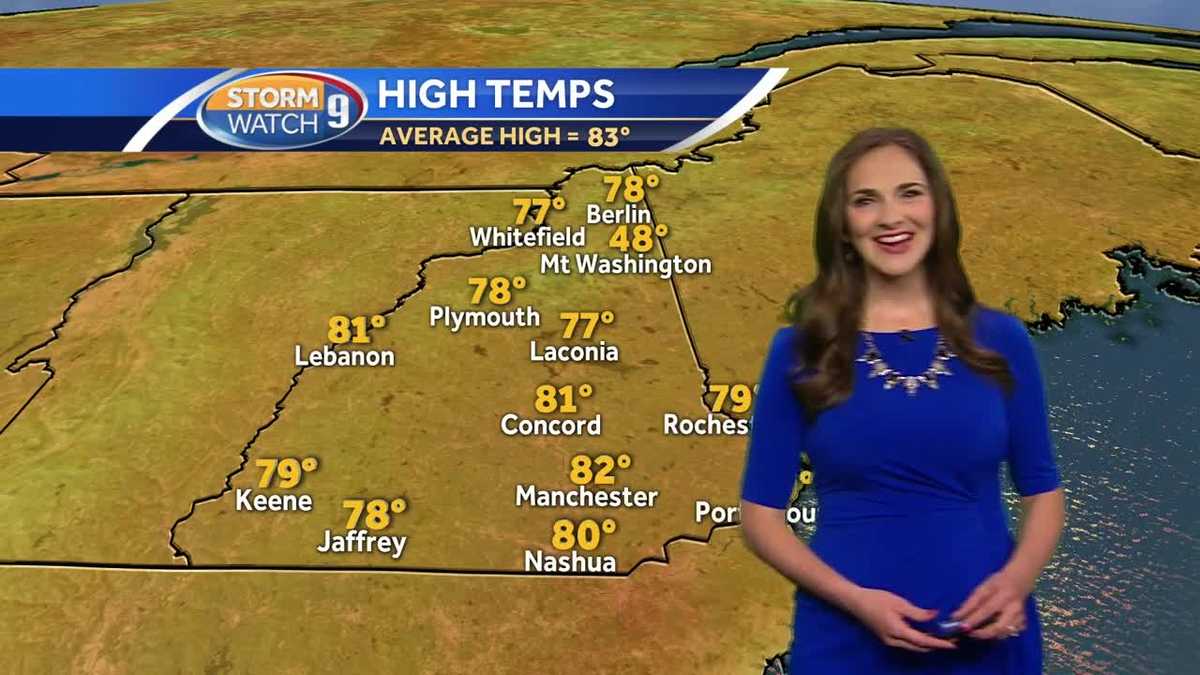 Watch: Temperatures Heat Up This Week