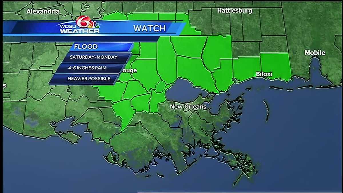 Friday Overnight: Flood Watch