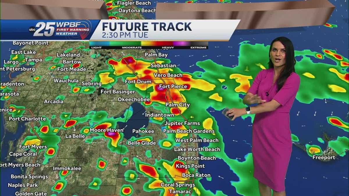 Impact rain and widespread storms