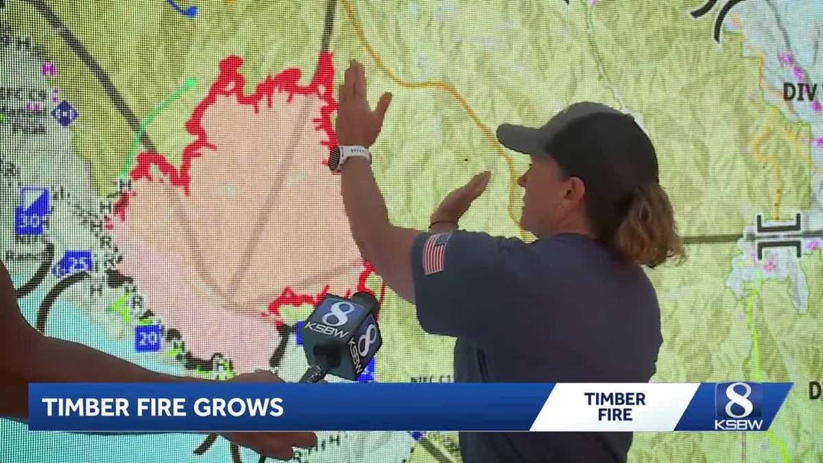 Firefighters hope past fires can help get Timber Fire under control