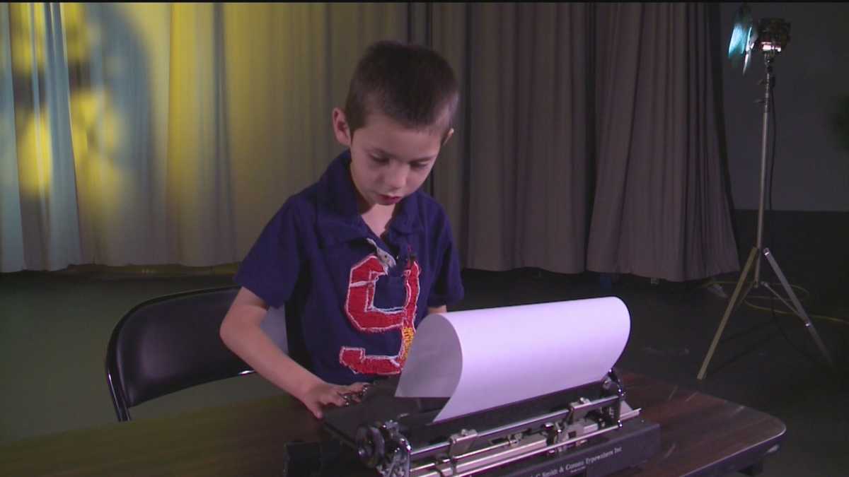 What happens when you put kids in front of a typewriter?