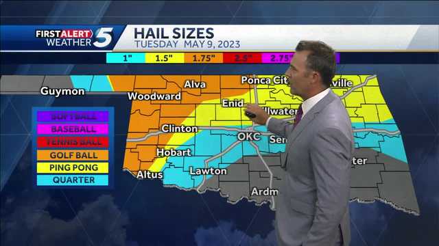 TIMELINE: Oklahoma to see multiple waves of storms this week - Vimarsana News