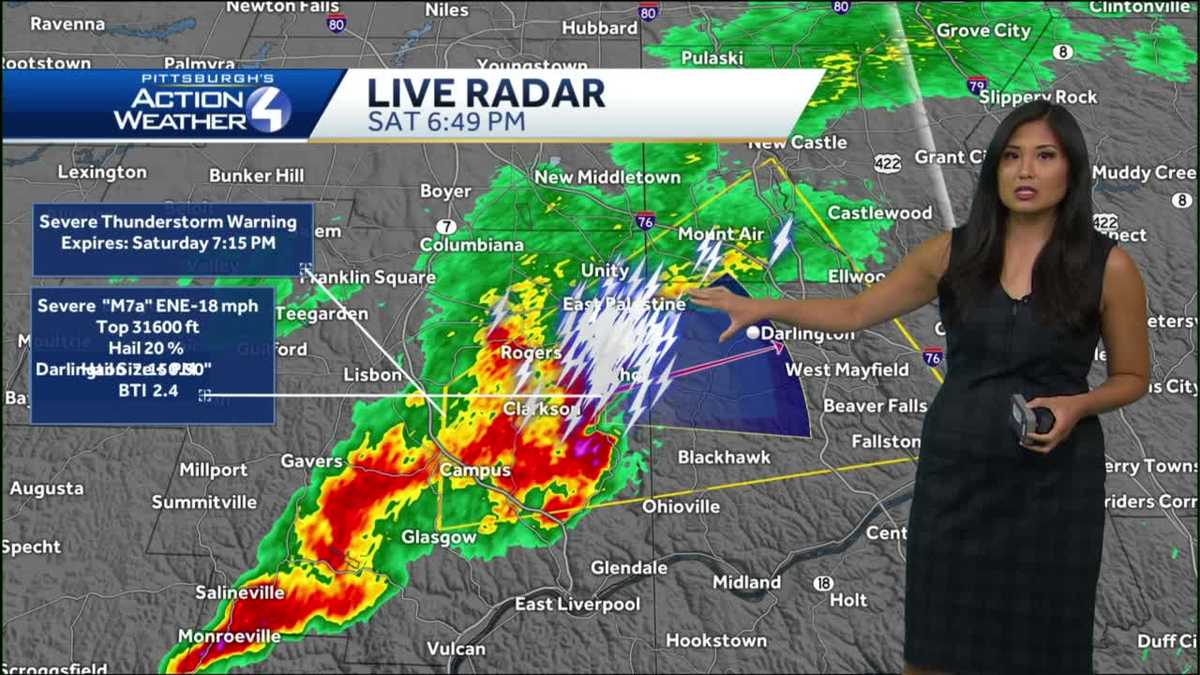 Severe Thunderstorm Watch in Effect Until 11PM