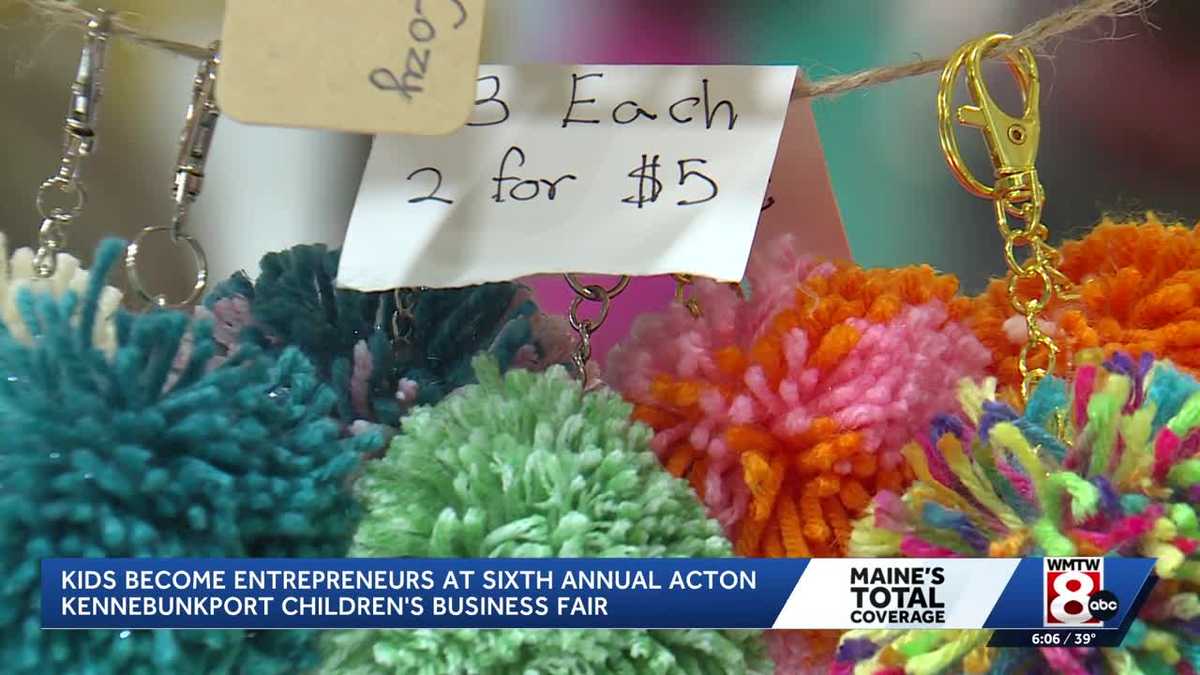 Children's Business Fair held in Kennebunkport