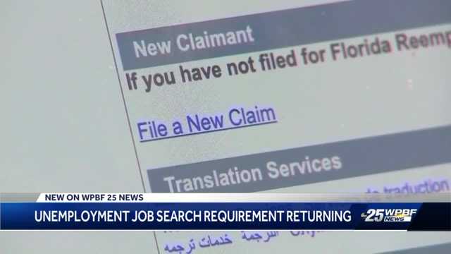 Governor DeSantis set to reinstate work search requirement for those unemployed - Vimarsana News
