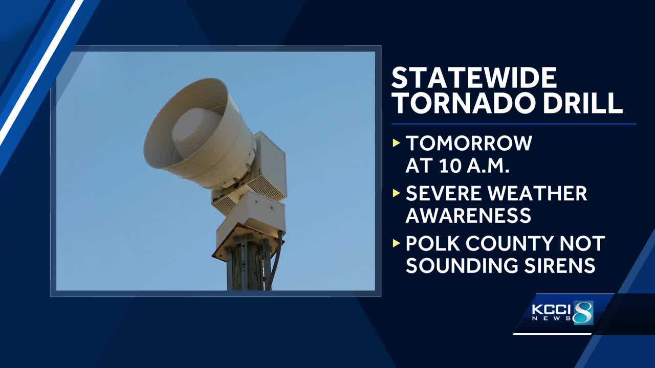 Tornado sirens will be tested Wednesday AM - Vimarsana News