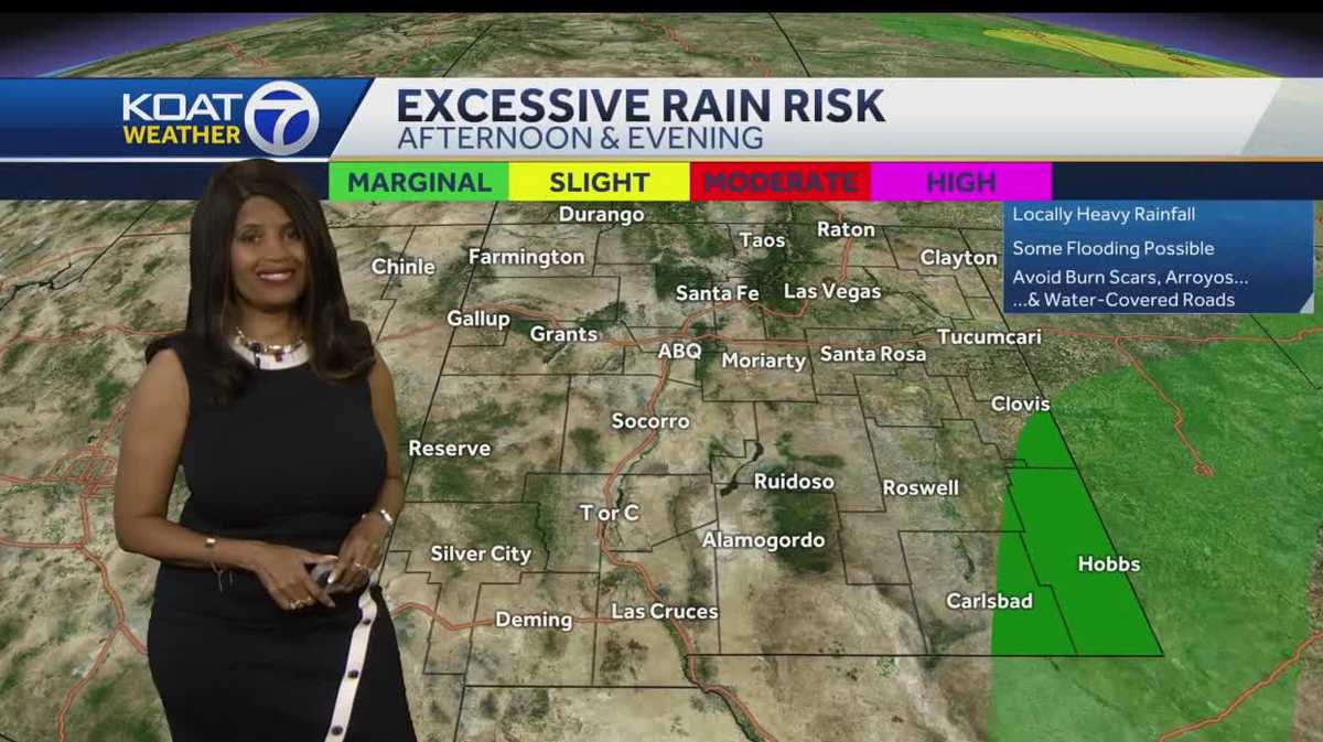 Warm with storms for southeast New Mexico