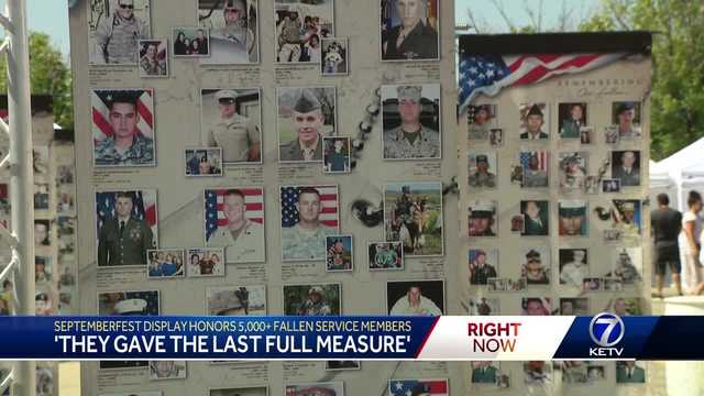 Septemberfest display honors 5,000+ fallen servicemembers - Vimarsana News