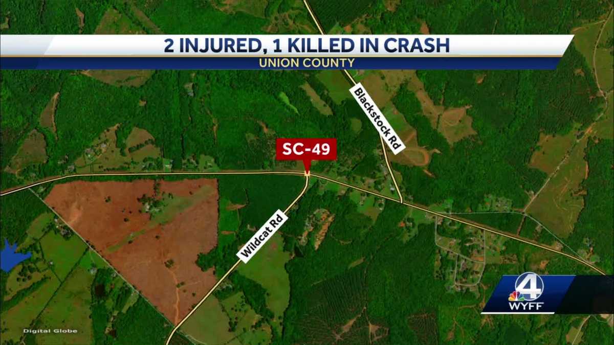 South Carolina: Two injured, one killed in crash - WYFF