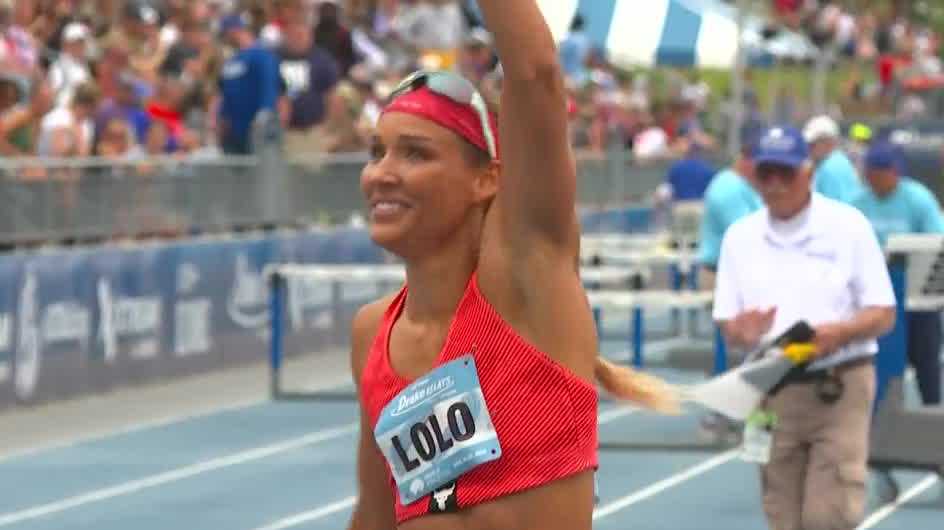 Drake Relays Lolo Jones' return, weather delays highlight final day