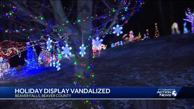 Beloved Beaver County holiday display vandalized - Vimarsana News