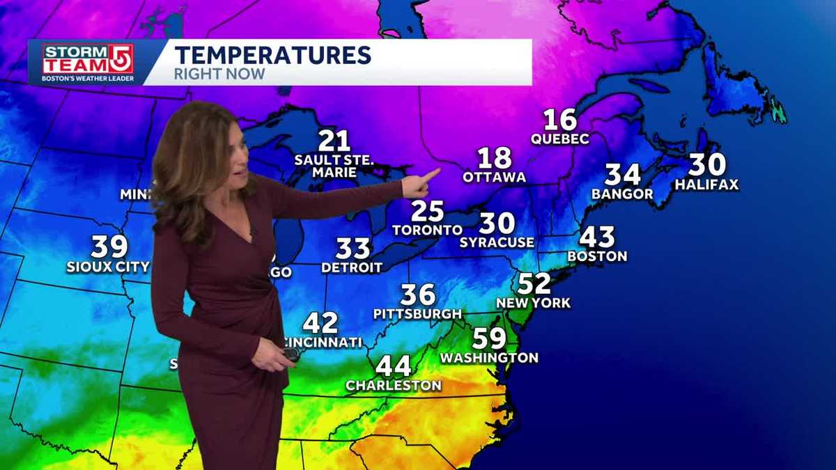 Video: Clear and cold in the 20s tonight