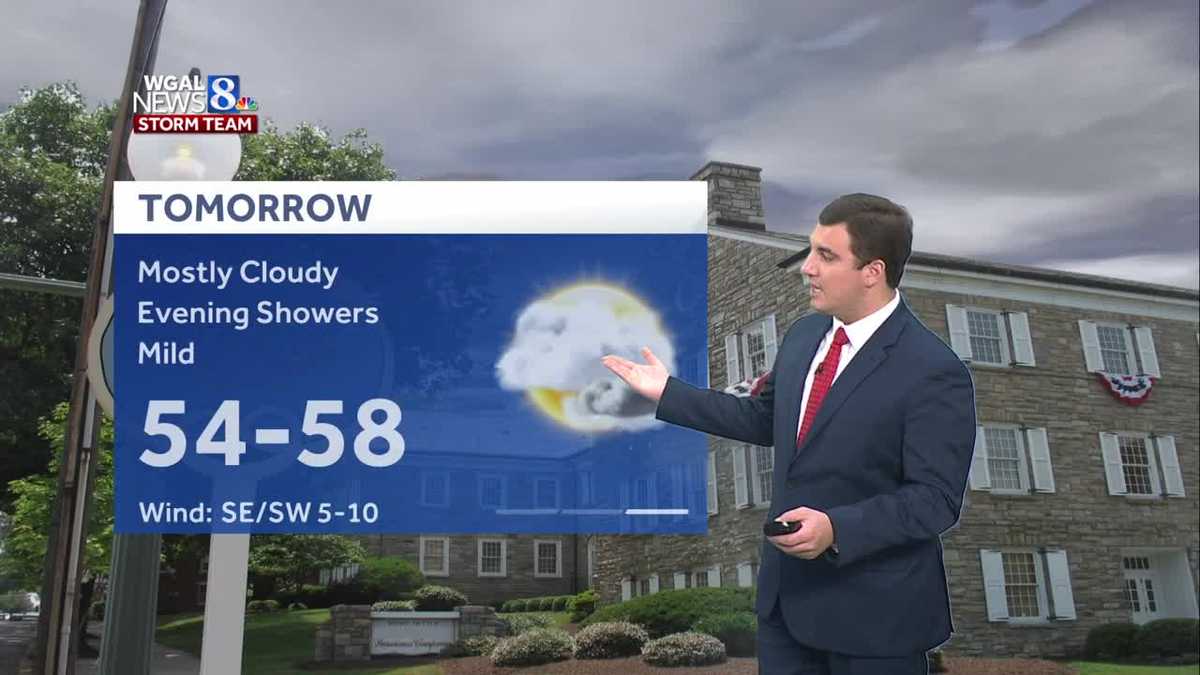 Rain the forecast this weekend in South-Central Pa. | Timing