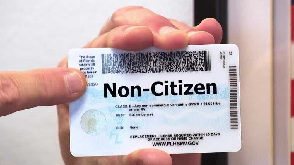 Florida bill proposes marking noncitizen driver's licenses