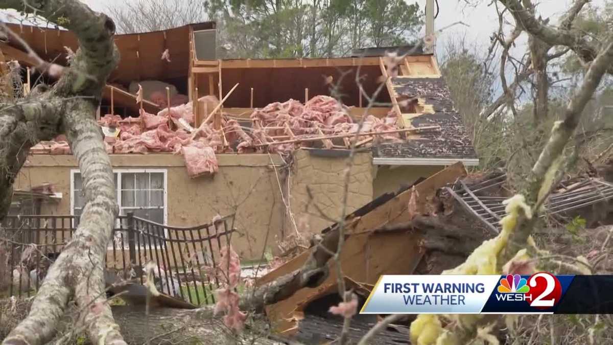 Ocala tornado damage Local man grateful damage wasn't worse