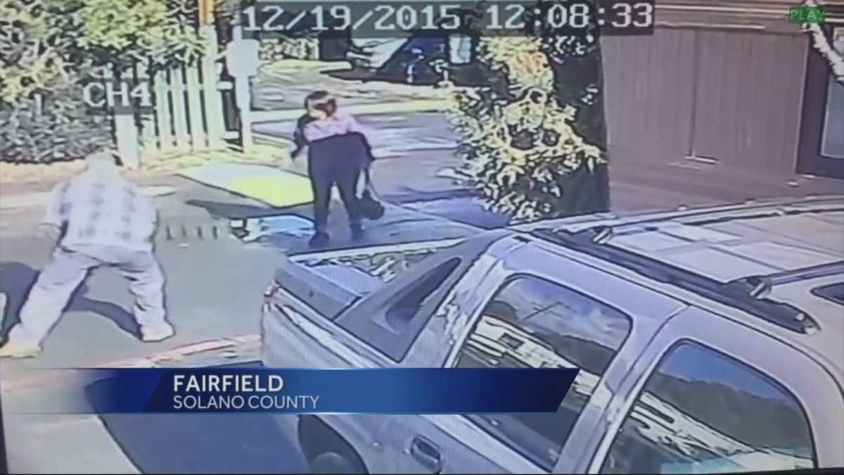 Caught on camera Woman seen throwing dog in Fairfield