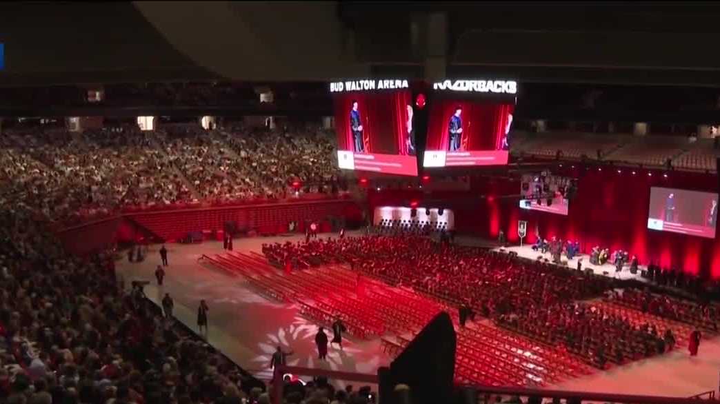 University of Arkansas graduation ceremonies happening Saturday