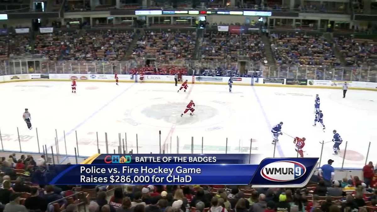Battle of the Badges hockey game features police vs. fire
