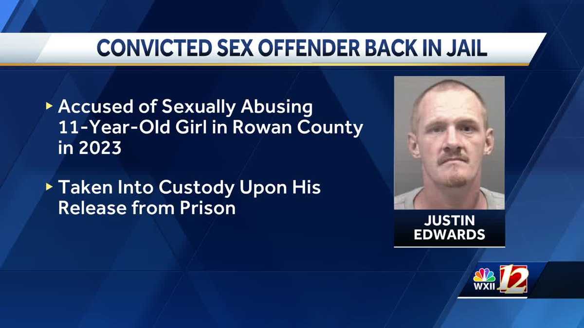 North Carolina sex offender arrested on new charges after being released  from prison