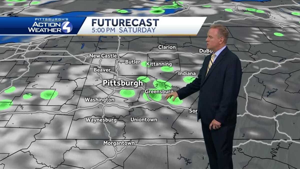 Cold front moves through region overnight