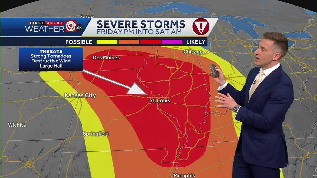 KANSAS CITY WEATHER: A strong storm system will impact the region