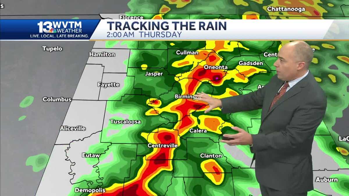 More rain is coming Wednesday and Thursday with a cold front