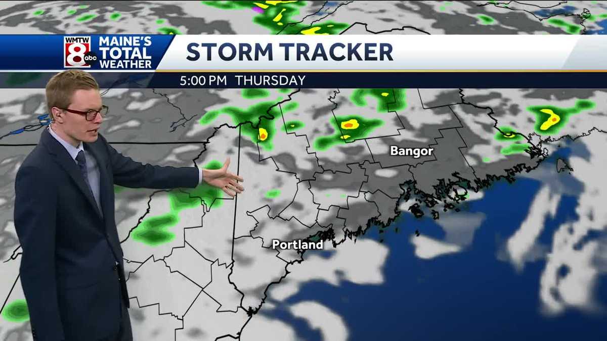 One more day of clouds and showers