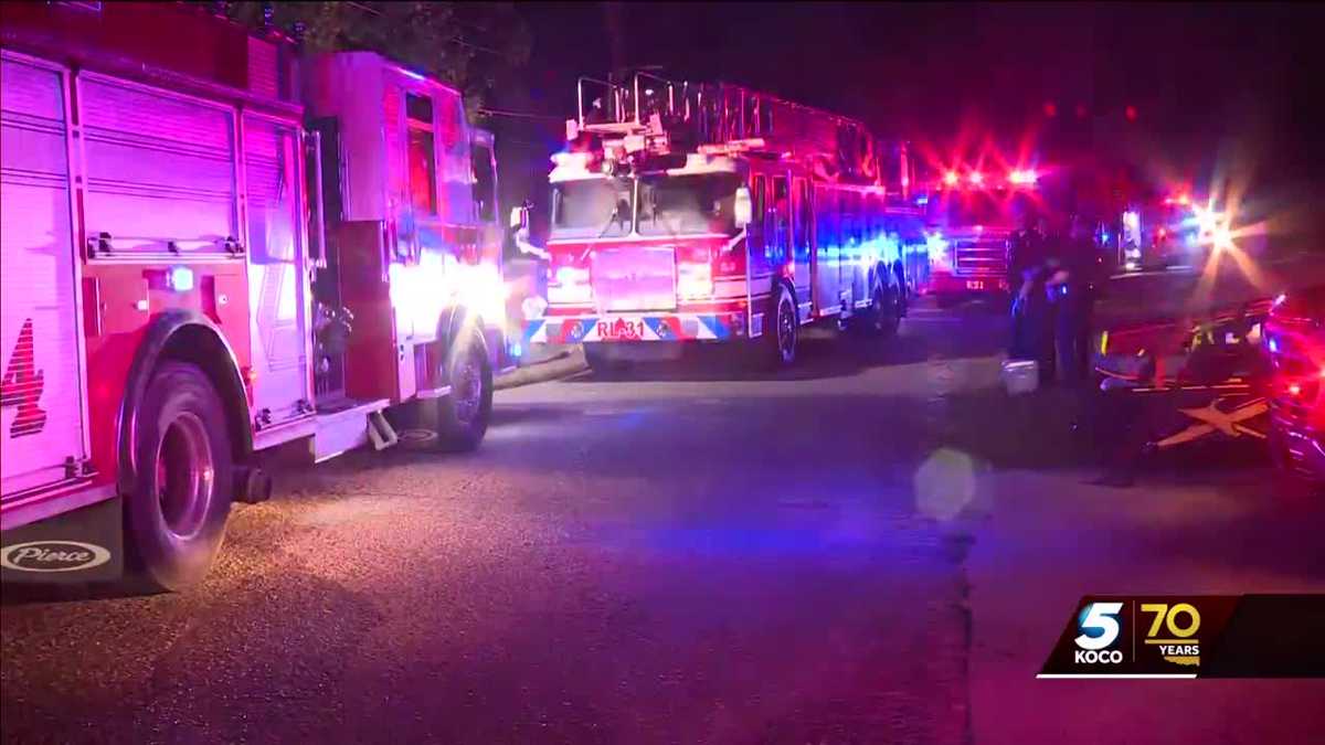OKCFD: Woman escapes to safety after early morning house fire