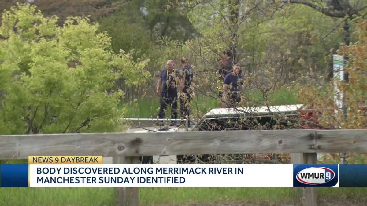 Officials ID body found off Merrimack River in Manchester, NH