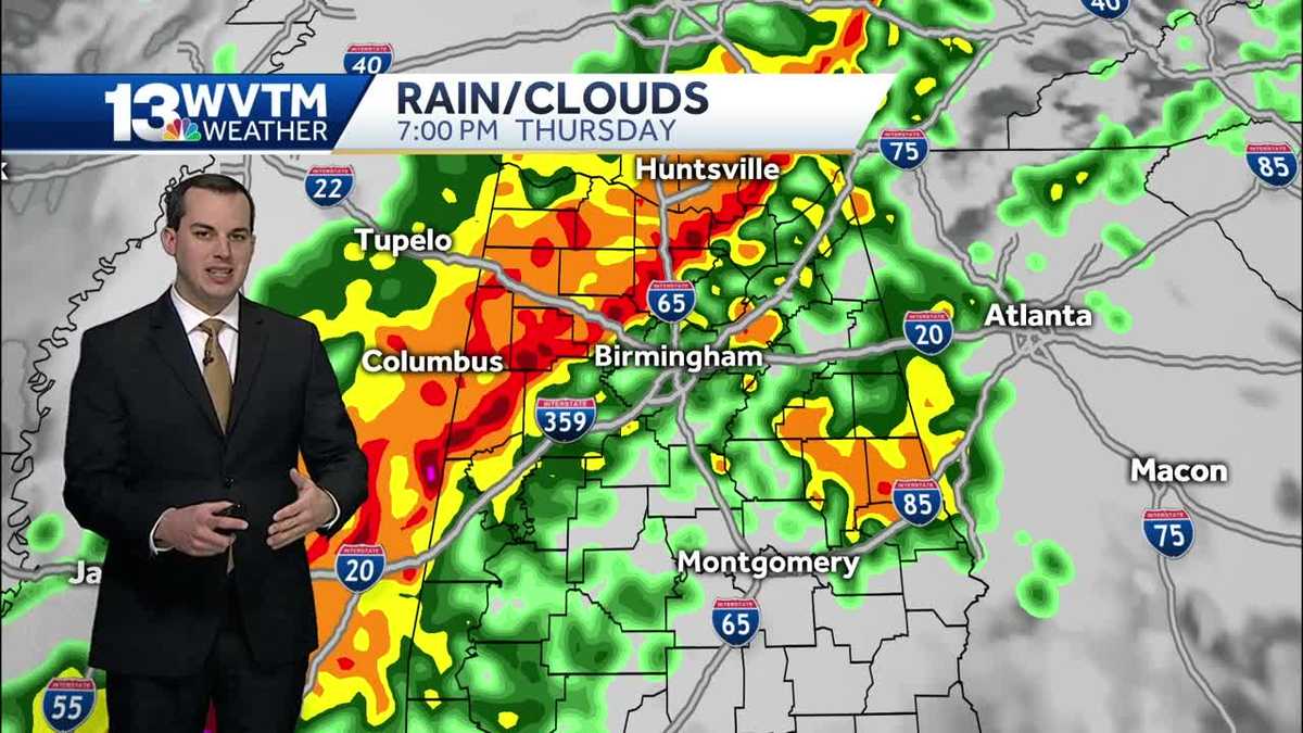 Heavy rain to end the week