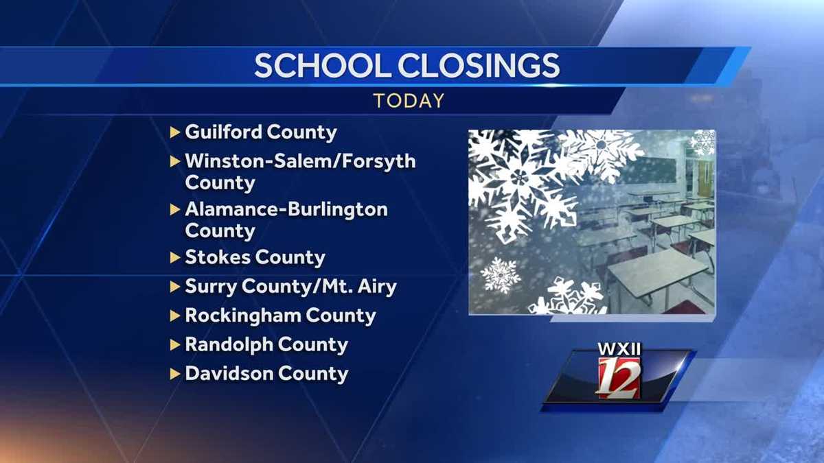 School Closings For Jan 10th