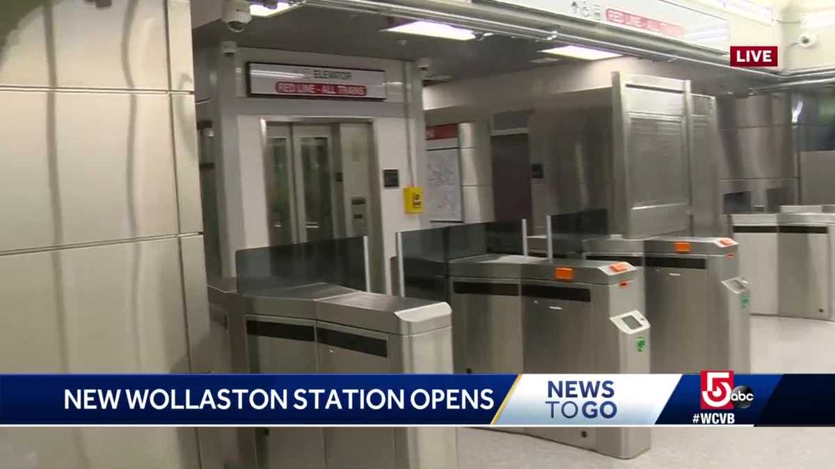 New Wollaston Station opens