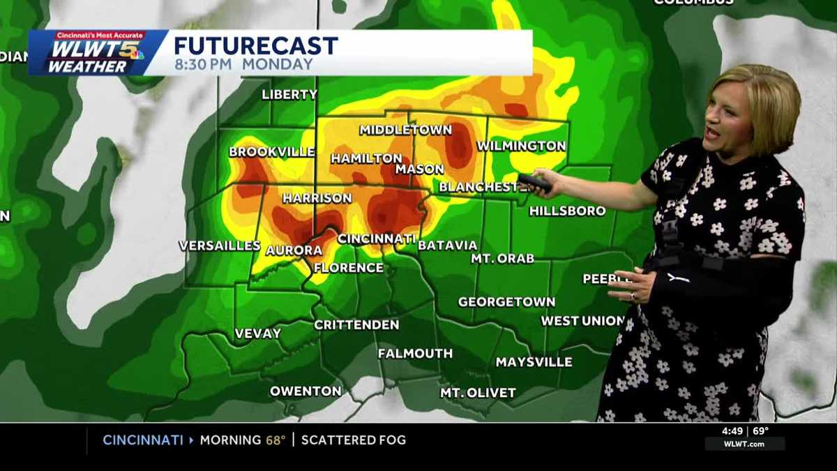 Monitoring Two Possible Rounds of Storms