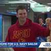 Iowa sailor welcomed home after nearly a year at sea