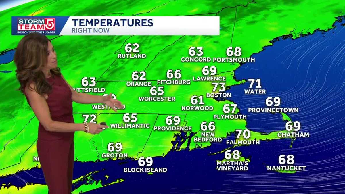 Video: Storm chance follows dry Wednesday
