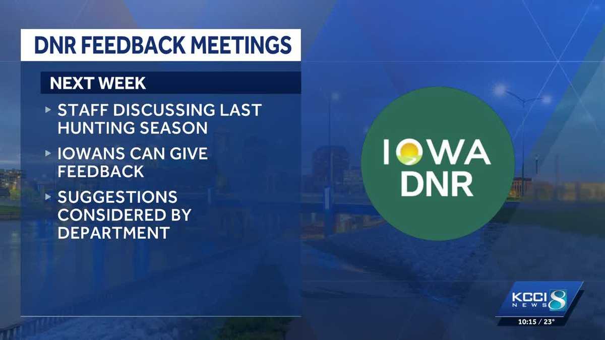Iowa DNR to hold public meetings to hear suggestions on possible hunting rule changes